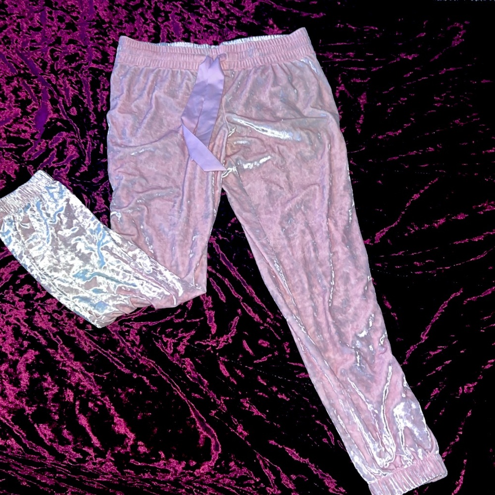 VS velour pj bottoms